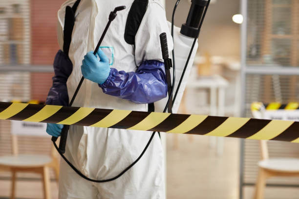 Professional Biohazard Cleanup technician working in Somers Point, NJ